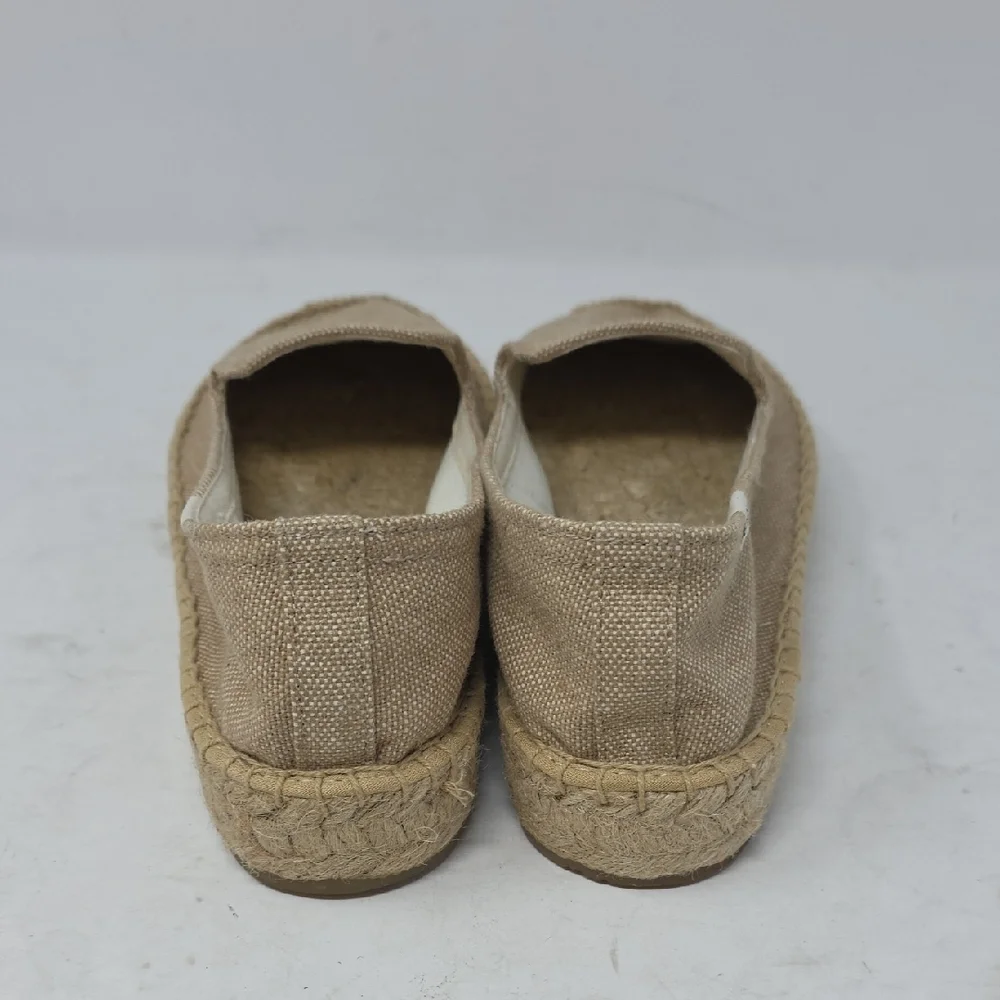 Soludos Beige Espadrille Slip-On Women’s Shoes Size 6.5